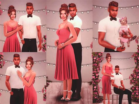 sims 4 YSL pose pack